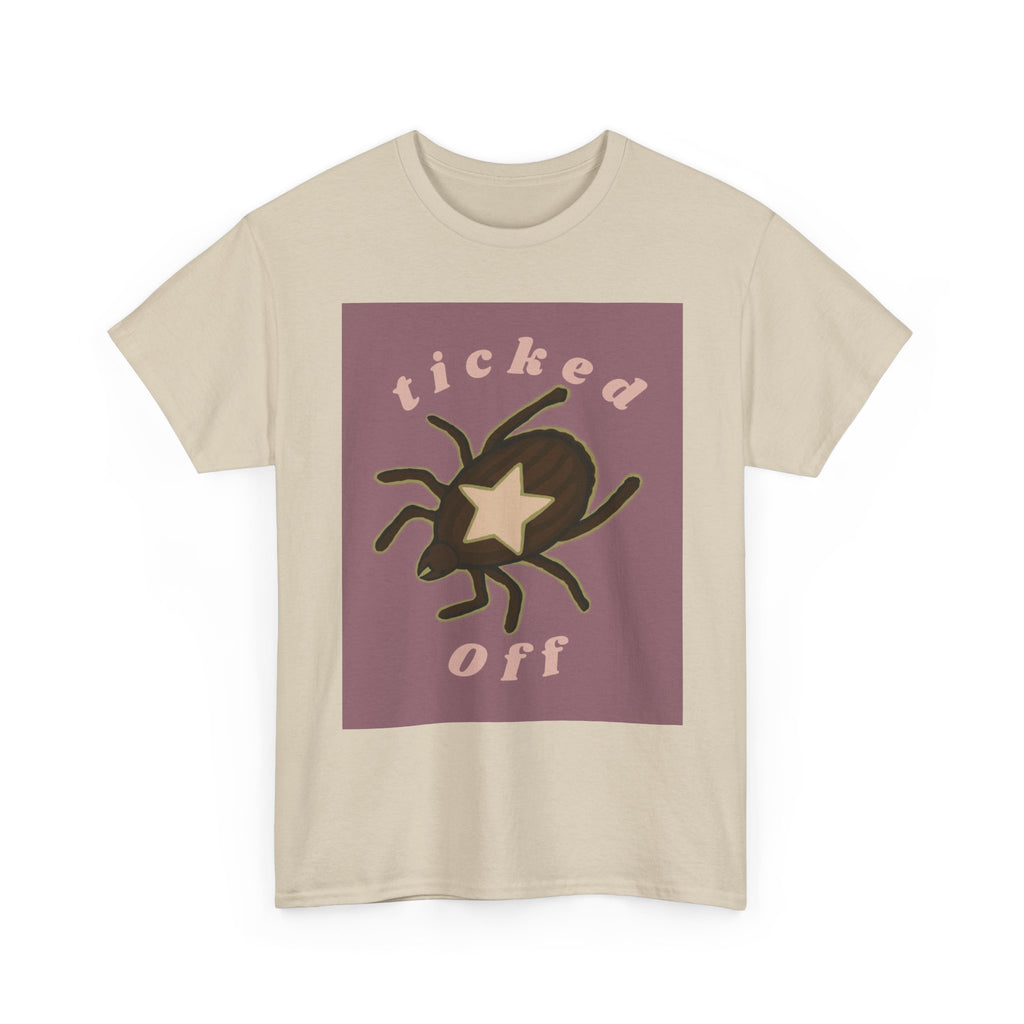 Ticked Off Tick Illustration Tee | Vintage Bug Graphic