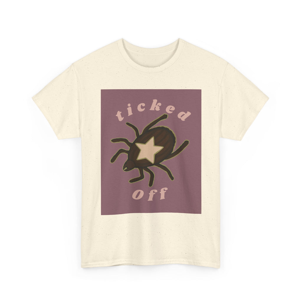 Ticked Off Tick Illustration Tee | Vintage Bug Graphic