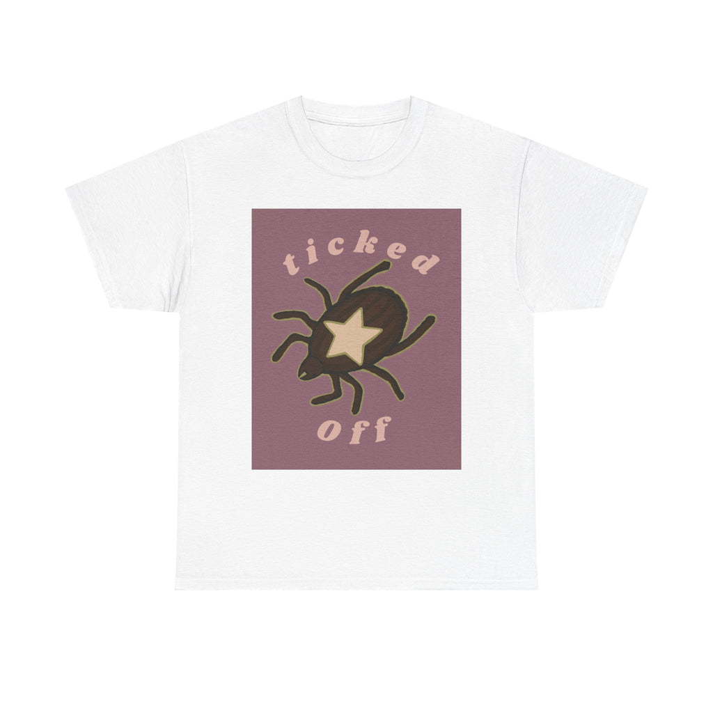 Ticked Off Tick Illustration Tee | Vintage Bug Graphic