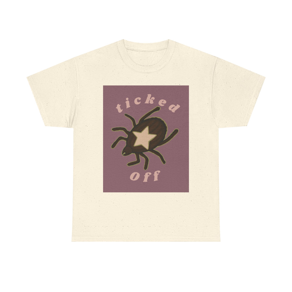 Ticked Off Tick Illustration Tee | Vintage Bug Graphic