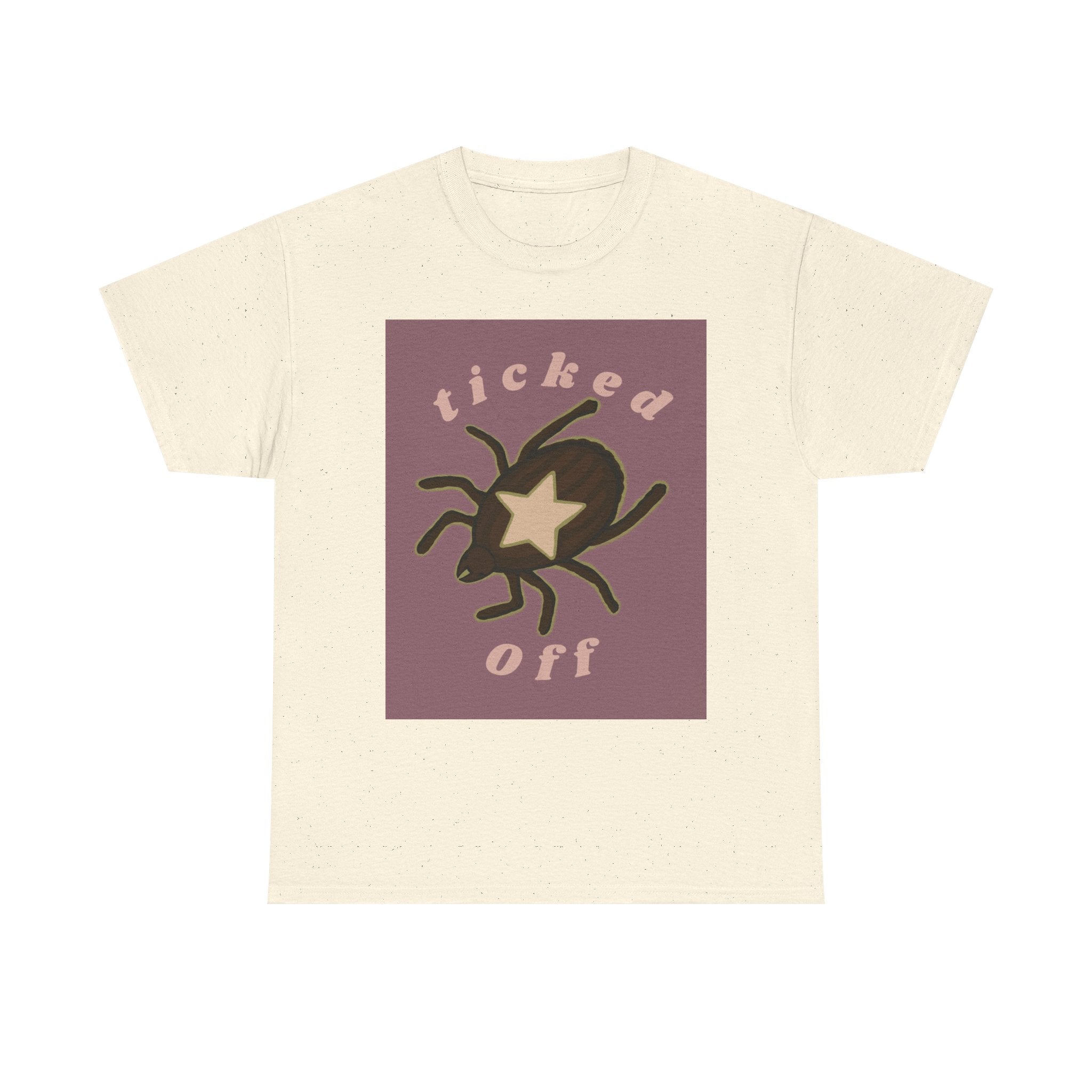 Ticked Off Tick Illustration Tee | Vintage Bug Graphic