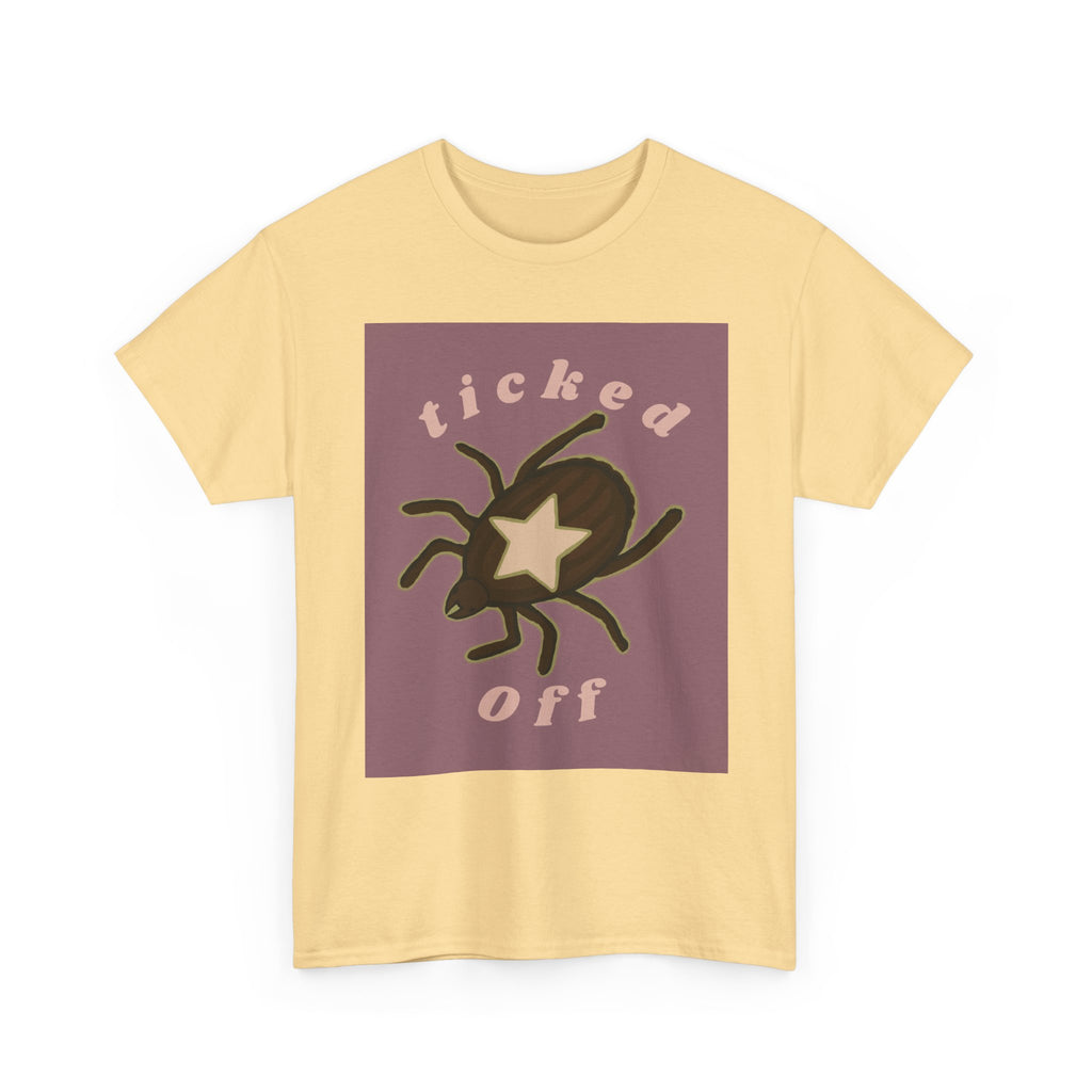 Ticked Off Tick Illustration Tee | Vintage Bug Graphic