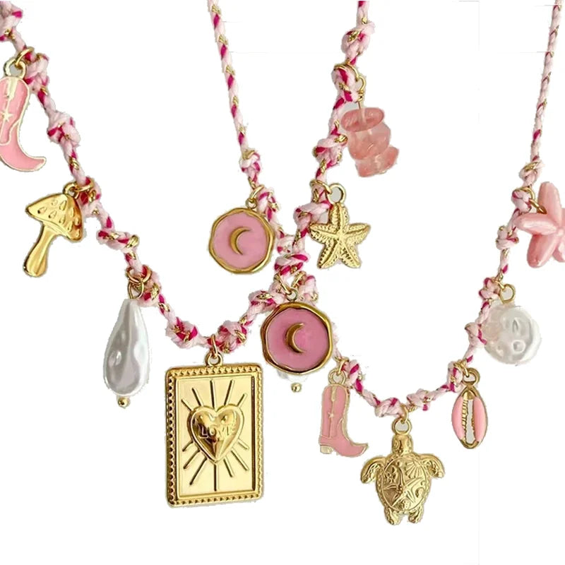 Charm Necklace Mix & Match Pendants Dopamine Design