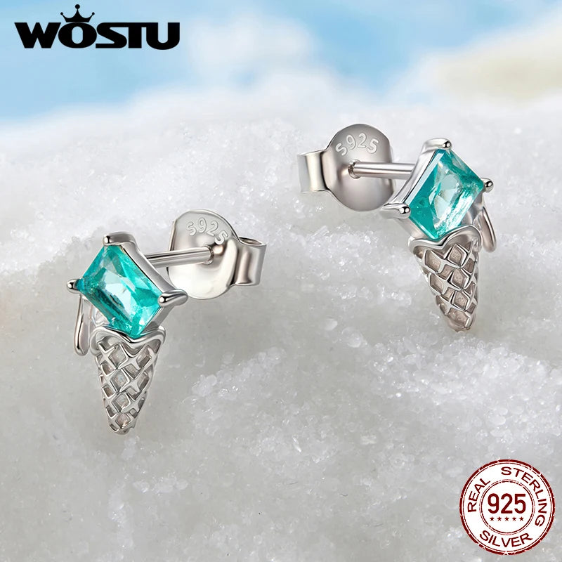 925 Sterling Silver Beachy Critters Earrings