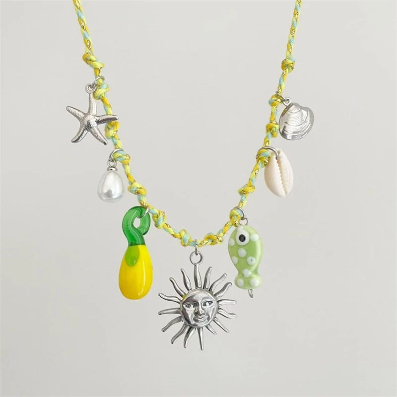 Charm Necklace Mix & Match Pendants Dopamine Design