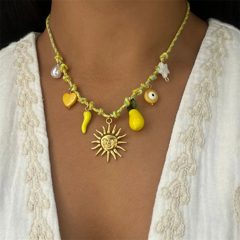 Charm Necklace Mix & Match Pendants Dopamine Design