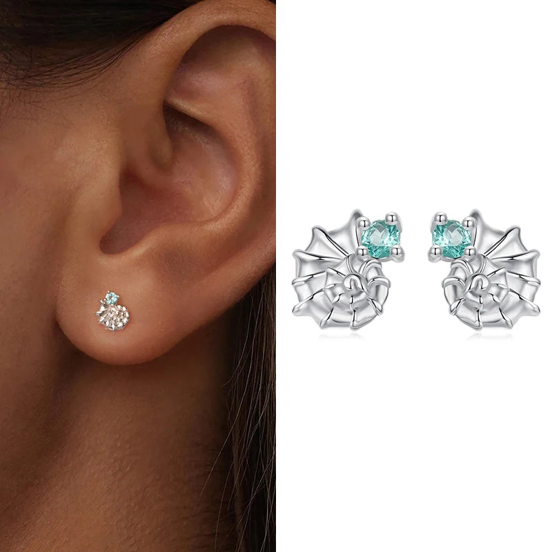 925 Sterling Silver Beachy Critters Earrings